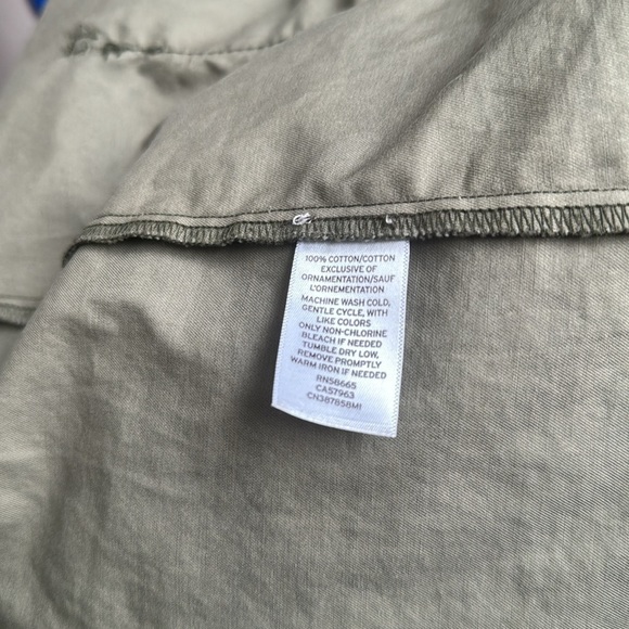 Caslon camouflaged print shirt jacket - Picture 7 of 8